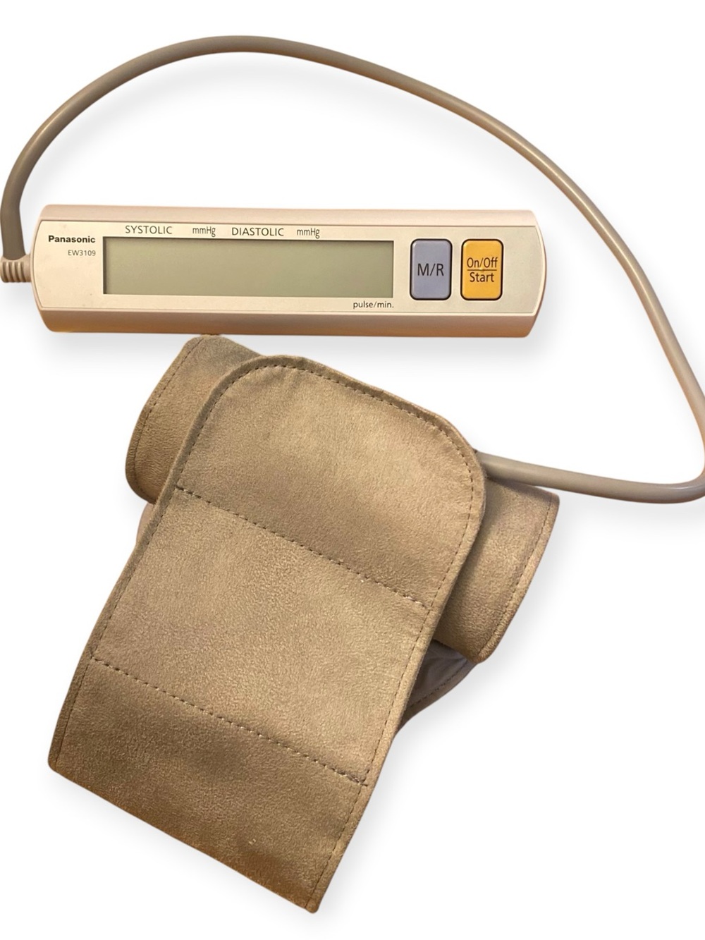 Panasonic EW3109 Portable Automatic Arm Blood Pressure Monitor w/ Cuff